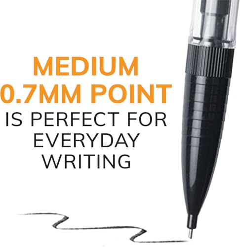 BIC Mechanical Pencils #2 Xtra Smooth, 0.7mm Medium Point, 80 Pack | Bulk Pack of Transparent Barrels with Colored Clips, Teacher Supplies and Classroom Essentials, 80-Count Pack