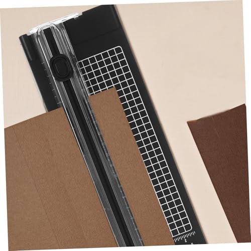 VILLCASE Daily Use Paper Cutter Portable Countertop Trimmer for Photos and Crafts Easy Manual Sturdy Construction for Scrapbooking and Classroom Use Modern Design