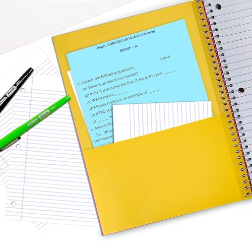 Rosmonde 1000 Packs (Pallet) 3 Subject Notebooks, Spiral Notebook Bulk, College Ruled, Pallet of Notebooks,150 Sheets (300 pages),8 x 10-1/2",Bulk Spiral Notebooks for School & Office, 4-7 Days Transit - size: 1000 Pack | Express Pallet, style: 3 Subject