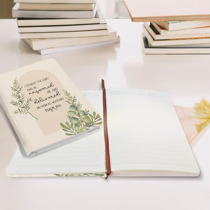 Encouraging Bible Verse Gifts for Women College Ruled Notebook Christian Hard Shell Journal Notebook, Inspirational Hardcover Notebooks Journals for Writing Planner Note 200 Sheets (5.8 x 8.3)-1 - color: Multi 1156