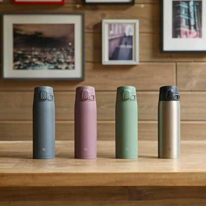 Zojirushi SM-VH60-GM GoCafe Insulated Stainless Steel Mug, 20-Ounce (.60 liter), PFAS-free & BPA-free - color: Moss Green, size: 20 Ounces