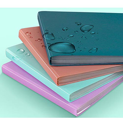 Vertical Expanding Accordion Folder with 7 Pockets Paperwork Organizer Document Wallet Briefcase Business File Organizer Bag A4 Letter Size Elastic Rope Closure Pink