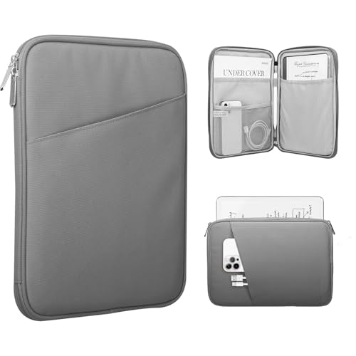 TiMOVO 9-11" Tablet Sleeve Bag for iPad 11-inch A16 2025, iPad 10.9"/10.2"| Air 11 Inch/5th/4th Gen. 10.9", Galaxy Tab A9+/A11Plus 11", Protective Bag with Pocket, Dark Gray - color: Aa-Dark Gray, size: 9-11 Inch