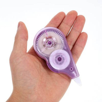 5pcs Multi-function Correction Tape Set with Silent Roller Design Plastic Dispenser for Instant Corrections on Business Trips and On-the-go Needs