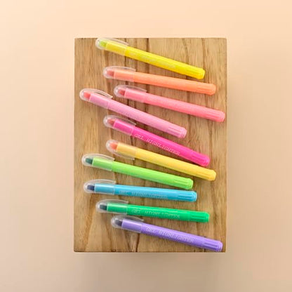 konket- Bible Highlighters No Bleed, Gel Highlighters, Bible Markers for Nurse Study Journaling Supplies Pack of 10