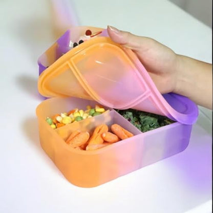 Kids Lunch Box Set with Water Bottle & Spoon – Portable Food Storage Container with Leak-Proof Lid and Shoulder Strap – BPA-Free, Durable & Lightweight for School, Travel, and Picnics