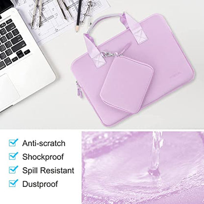 11.6 12.9 13 inch Elastic Laptop Sleeve with Small Case Compatible with 13 inch MacBook Neo Air Pro M5/M4/M3/M2/M1, iPad 13 12.9, XPS 13 and Most 11.6 12.9 13 inch Notebooks Tablets,L02P01 - color: L02p01, size: 11.6"-13"