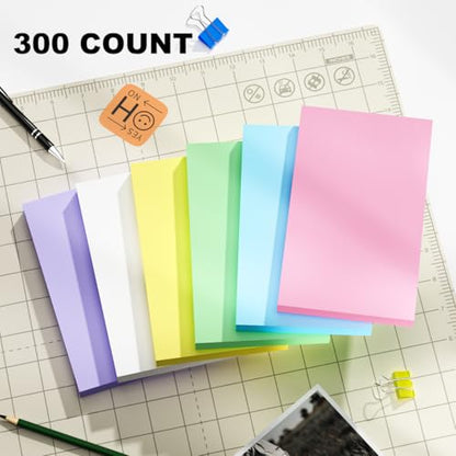 300 Count Blank Index Cards 3x5 Notecards Flashcards for Studying Colorful Flash Cards Blank 3 by 5 Neon unlined Index Cards Bulk Small Cute Cards Pretty Study Flashcards 3 x 5 Note Cards 6 Pack of 50 - color: Blankcolors-3x5-300