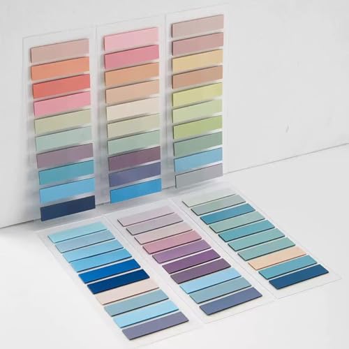 200 Pcs Purple Sticky Index Tabs, Page Markers Notes Writable and Repositionable Book Flags Strip for Marking Classify File