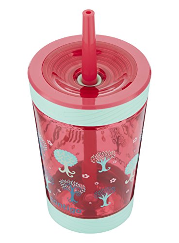 Contigo Kids Spill-Proof 14oz Tumbler with Straw and BPA-Free Plastic - color: Sprinkles Pink, size: 14 Ounces