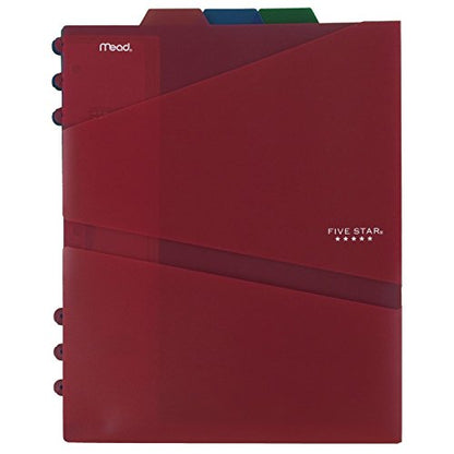 Five Star 2-Pocket Dividers, Tabbed, Colors Will Vary, 3 Pack (81210) - style: Two-Pocket