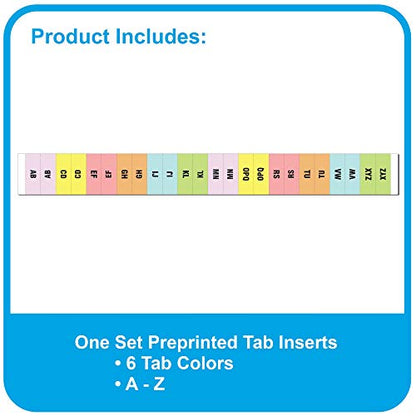 C-Line Vertical Expanding File, 10" Expansion, 13 Sections, 1/12-Cut Tabs, Letter Size, Black