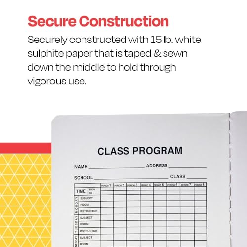 School Smart Hard Cover Composition Book, Unruled, 9-3/4 x 7-1/2 Inches, 100 sheets - size: 1 Count (Pack of 1)