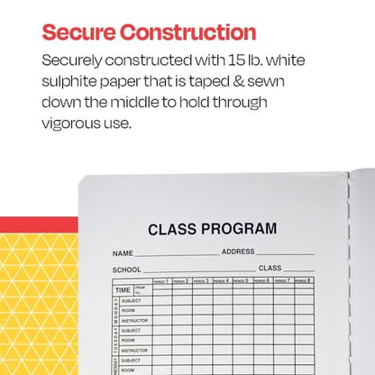 School Smart Hard Cover Composition Book, Unruled, 9-3/4 x 7-1/2 Inches, 100 sheets - size: 1 Count (Pack of 1)