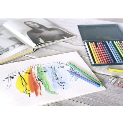 Polychromos 36 Pencil Metal Tin Set - size: 36 Count (Pack of 1), style: Polychromos Colour Pencil
