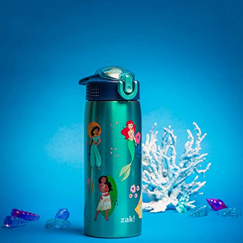 Zak Designs Disney Princess 19 oz Leak-Proof Kids Water Bottle With Straw - color: Disney Princess