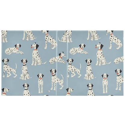 Dalmatian Dog Round Ring Binders 1.5 Inch 3 Ring Binder with Clipboard Holds 200 Sheets Office Home School - color: Multicolored 5