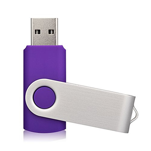10 Pack 8GB USB Flah Drive USB 2.0 Pen Drive-Purple - color: Purple, size: 8GB