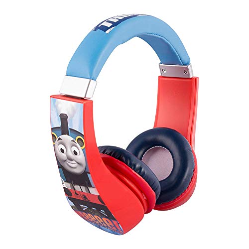 Sakar Kids Safe Over The Ear Headphones, Volume Limiter for Developing Ears, 3.5MM Stereo Jack, Recommended for Ages 3-9 - style: Thomas and Friends