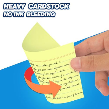 Chell Pastel Colors Ruled Index Cards 3x5 Heavyweight, 200 Count | 65 lb. Cover Weight, Ruled Front and Blank Back, Easy Writing, Not Easy to Penetrate Ink - color: Pastel, size: 3"x5"