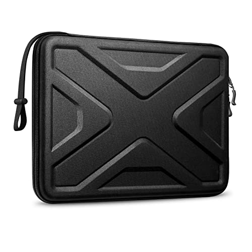 SITHON Hard Shell Laptop Sleeve Case for 11.6-inch Chromebook | Computer Carrying Bag for 11.6" Samsung Chromebook 4/3/2, 12.4" Surface Laptop, 11.6" Lenovo/Acer Ultrabook - color: Black, size: 11.6 inch Chromebook