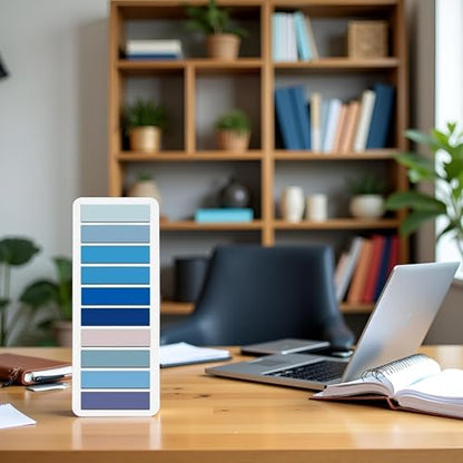 200 Pcs Sticky Index Tabs,Writable and Repositionable Book Flags Tabs Strip,Page Markers Notes Tabs Index Tabs for Page Marking Classify File,Self-Stick Notes Notebooks and Writing Pads (Blue) - color: Blue