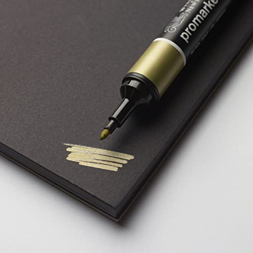 Winsor & Newton Professional Mixed Media Pad, 11" x 14", 25 Sheets, 200gsm, Black - size: 11" x 14", style: Mixed Media Pad - Black
