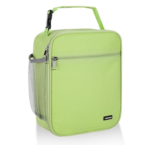 Lovoeo Lunch box Lunch bag for men women Insulated Lunchbox Lunch bags for Work Picnic Travel (Light green) - color: Light Green