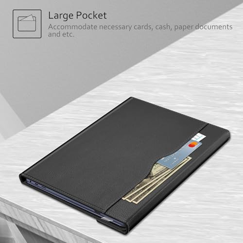 Fintie Sleeve Case Cover for 15.6" Samsung Chromebook Plus XE550XGAA / Samsung Galaxy Book4 360 NP960XGK / Book3 360 NP750QFG / Book2 Pro 360 NP950QED / Book2 Pro NP950XED, Black - color: Black