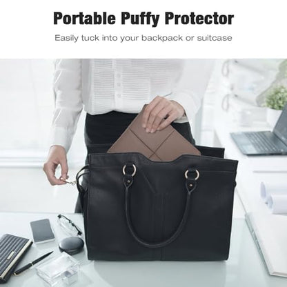MoKo 9-11 Inch PU Leather Tablet Sleeve Bag Padded Protective Carrying Case | Fits iPad Pro 11-inch M4, iPad Air 11-inch M2, iPad 10th 10.9-inch and iPad Air 4/5th 10.9-inch, Coffee - color: Coffee, size: 9-11 inch