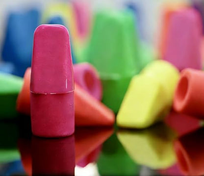 Pencil Top Erasers Bulk Cap Erasers for Pencils, 500 Pack Eraser Cap Pencil Eraser Toppers, School Supplies for Teachers Sudents Classroom Home and Office - size: 500