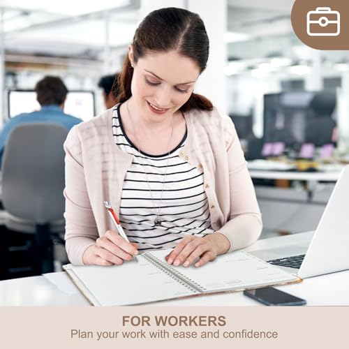 2026 Planner, Weekly and Monthly Calendar Planner Agenda, Jan 2026 - Dec 2026, Planning Academic Book, Office Desk Accessories and School Supplies - A5 (6.3'' x 8.5'') - color: C-Blossom Haze
