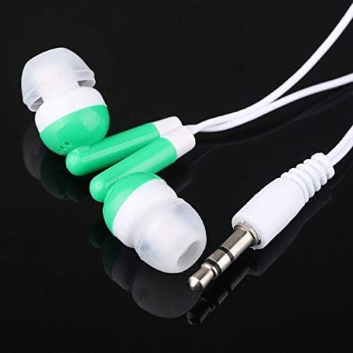 Bulk Earbud Headphones 50 Pack for Kids School Classroom, Wholeslae Wired Durable Class Set Earphones for Students Children Toddler Teens Boys Girls and Adult (Mixed Colors, 50pcs)