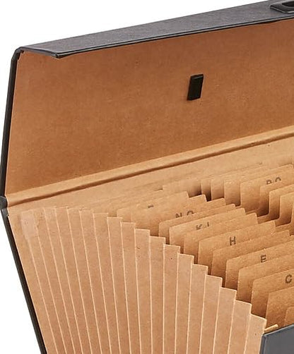 Staples Accordion File, 19‑Pocket Multiple‑Index Expanding Organizer, Legal Size, Durable Construction – 2/Pack - style: 2 Pack