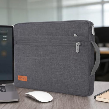 KIZUNA Laptop Tablet Sleeve 10 Inch Water-Resistant Computer Case Hand Bag for 11" iPad Air M3 Pro M4/11 iPad A16/10.9 iPad/10.5" Samsung Galaxy Tab S6/10.5" Surface Go 3/10.1" Lenovo Smart - color: Dark Grey, size: 9.7-10.5 Inch / 11" iPad Pro 2020