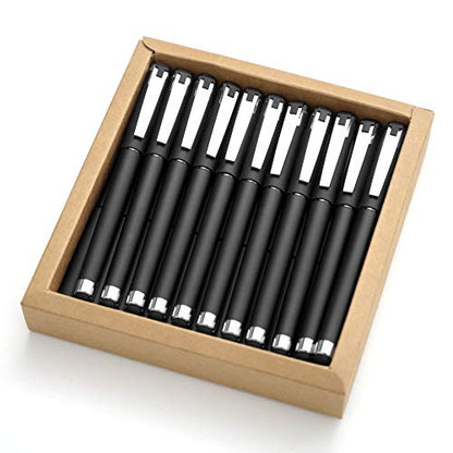 MiSiBao 0.7mm Black Ink Gel Ink Rollerball Pens 2 in 1 Medium Point Pens with Stylus Work Pen Smooth Writing for Office Black gel pen (Black-18pack) - color: Black-0.7mm-18pack