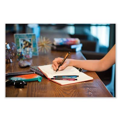 Zebra Pen, Z-Grip Mechanical Pencil, Smooth Writing, Latex-Free Grip, 0.7mm Lead, #2 HB, Shake to Advance Lead, for School, Office, Everyday Use Refillable, Clear Barrel, 12-Pack, (55410)