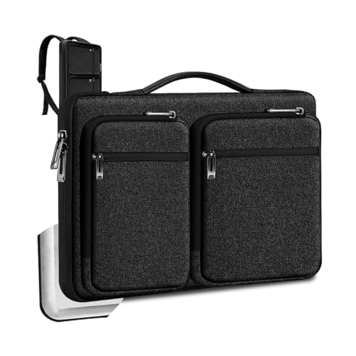 ZINZ 360 Protective Laptop Case 15" 15.6" 16" Sleeve, Water-Resistant Handbag with Straps Compatible with 16" MacBook Neo, MacBook Pro Air 16"/15", XPS 16" and Most 15" 15.6" 16" Notebooks,B01K01 - color: B01k01, size: 15"-16"