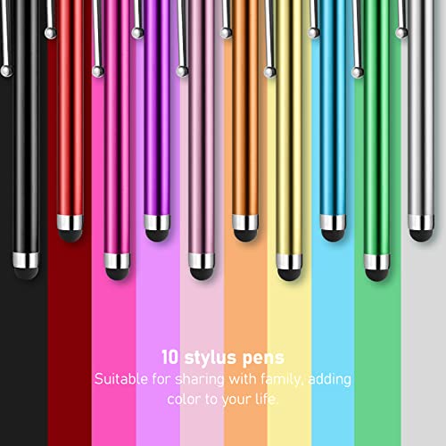 Stylus Pens for Touch Screens, AGREJO High Precision Universal Stylus for iPad iPhone Tablets Samsung Galaxy All Capacitive Touch Screens (10-Pack) - color: 10-Pack