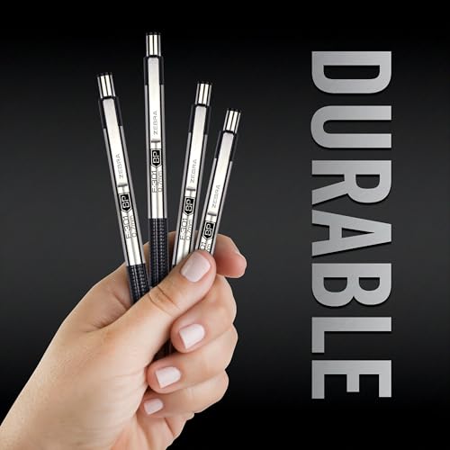 Zebra Pen F-301 Ballpoint Black Ink Fine Point 0.7mm Pen, Easy-Glide Ink, Stainless Steel Retractable, Non-Slip Grip, Professional Design, Ideal for Office, Journal and Planner Use, 4-Pack (27114) - color: Black D