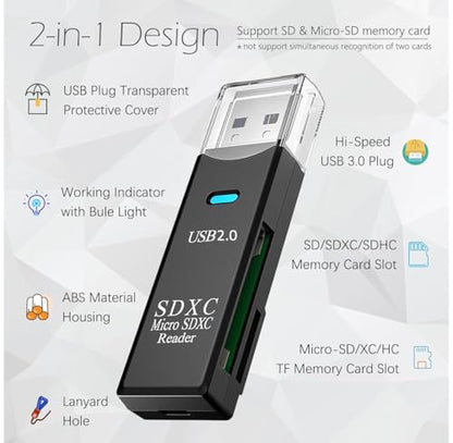 Small USB C HUB for Laptop, USB C Dongle for MacBook Pro, XPS | USB C Docking Station, USB C Splitter for iMac, iPhone 17, XPS, with Card reader+usb a to c adapter, 3-pcs set - color: C to HDMI