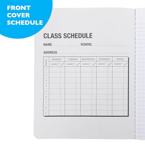 BAZIC PRODUCTS Black Marble Composition Book, Wide-Ruled, 100 Ct, 48-Case | 100 wide-ruled sheets (200 pages), Black Marble composition notebook, sewn binding, 9.75 x 7.5 in - color: Black Marble, size: 48-Pack