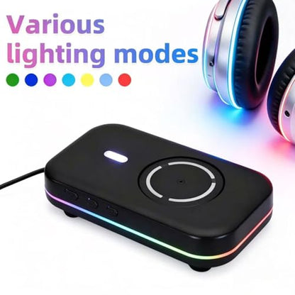 Ultra Slim Silent Mouse Mover Jiggler, USB-C Plug & Play, 100% Undetectable with Custom Timer & RGB LED Light, Realistic Movement Prevents Screen Lock, Ideal for WFH, Office, Home and Travel(Black3) - color: Black3