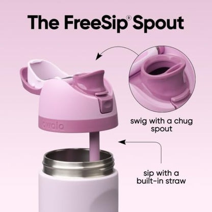 FreeSip® 24-oz. - Stainless Steel - Lilac You A lot - color: Lilac You A Lot, size: 24 Ounces