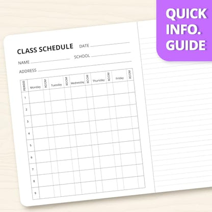 ONAVIA Composition Notebook Wide Ruled 6 Pack, 200 Pages, Marble Blue | 100 ct, 9.75 x 7.5 in, Wide Ruled Composition Notebook, Durable Comp Book, School Notebooks, Note Taking, Students - color: Blue, size: 9.75 x 7.5"