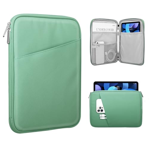 TiMOVO 9-11" Tablet Sleeve Bag for iPad 11-inch A16 2025, iPad 10.9"/10.2"| Air 11 Inch/5th/4th Gen. 10.9", Galaxy Tab A9+/A11Plus 11", Protective Bag with Pocket, Bodhi Green - color: Bodhi Green, size: 9-11 Inch