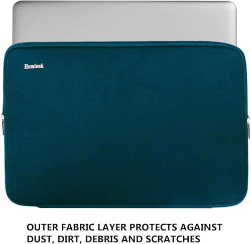Laptop Sleeve 14 inch, Upgrade Durable Shockproof Protective Computer Cover Flip Case Briefcase Carrying Bag Compatible with 14" HP, Lenovo, Asus, Acer, Notebook, Chromebook Computer, Cyan - color: Cyan, size: 14 Inch