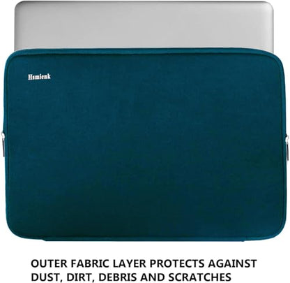 Laptop Sleeve 14 inch, Upgrade Durable Shockproof Protective Computer Cover Flip Case Briefcase Carrying Bag Compatible with 14" HP, Lenovo, Asus, Acer, Notebook, Chromebook Computer, Cyan - color: Cyan, size: 14 Inch