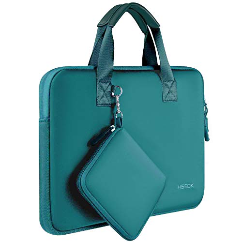 Hseok Laptop Sleeve 13.3-14 inch Case with Small Pouch, Neoprene Computer Bag Compatible with MacBook Neo/Pro 14 M5/M4/M3/M2/M1, Mac Air/Pro 13.3, XPS 14 and Most 13-14 inch Notebooks,D02E01 - color: D02e01, size: 13"-14"