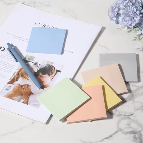Mr. Pen- Sticky Notes, 3"x3", 12 Pads, 600 Sheets, Colorful | Sticky Notes Bulk, Self-Stick Note Pads, Perfect for Office, School, Home, Study & Organization - color: Autumn